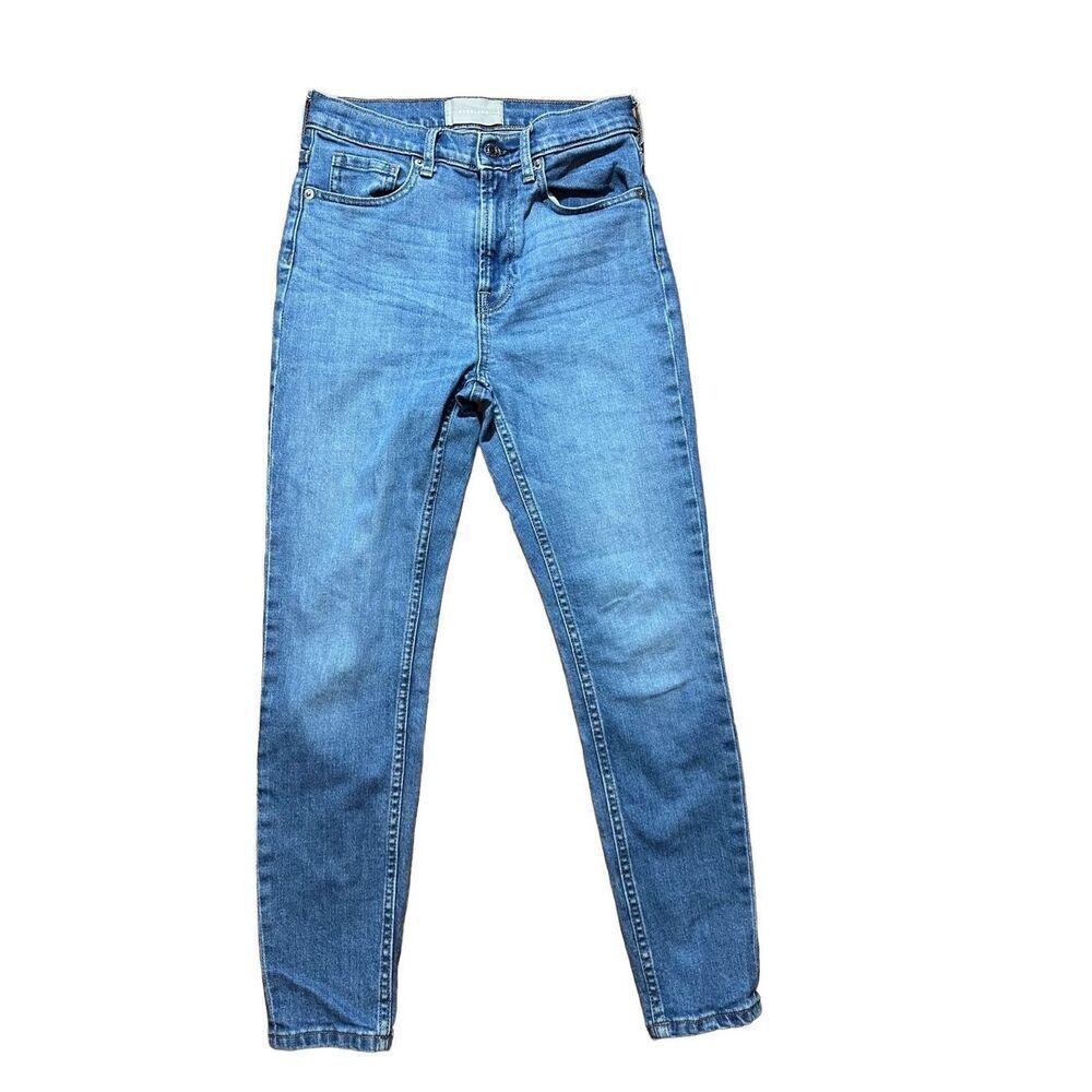 Everlane‎ high rise skinny ankle jeans med wash sz 26